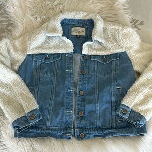Fleece Jean Jacket